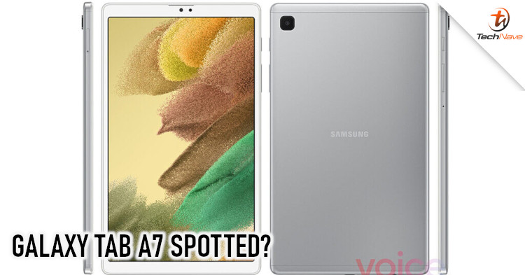 Renders regarding the Samsung Galaxy Tab A7 Lite might have been spotted