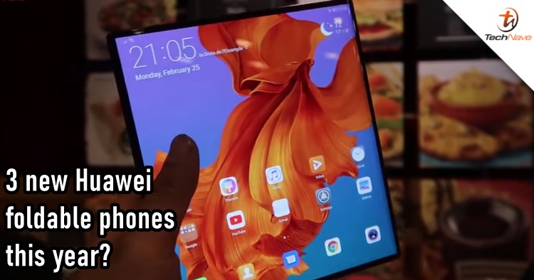 Huawei could be planning to release three new foldable phones this year