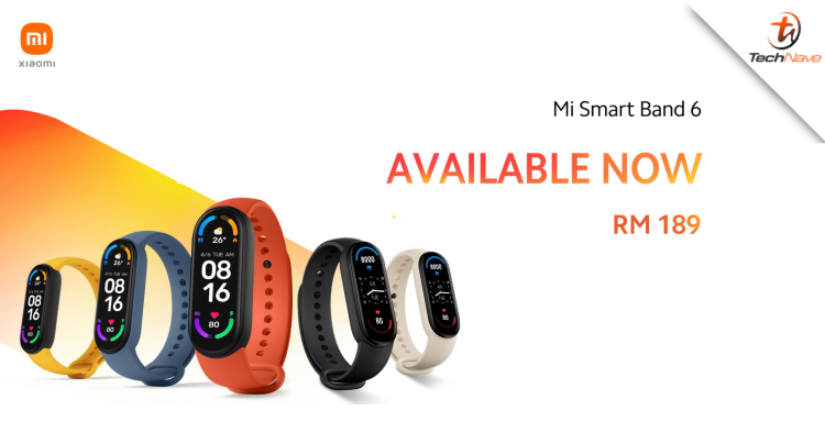 Xiaomi Mi Smart Band 6 Malaysia release: arriving on 26 April and priced at RM189