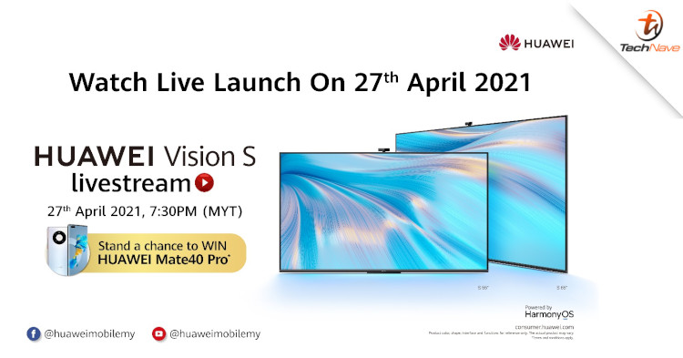 Huawei Vision S series will launch in Malaysia on 27 April 2021