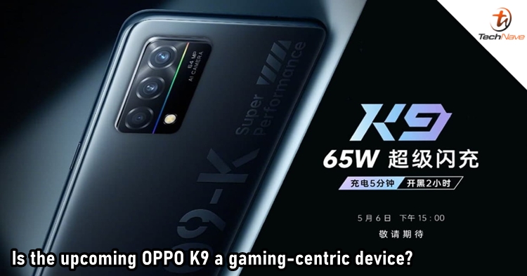 OPPO announced that the OPPO K9 will be launched on 6 May alongside the OPPO Enco Air