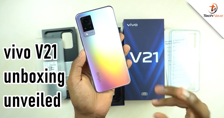 vivo V21 unboxing revealed online confirming tech specs and design