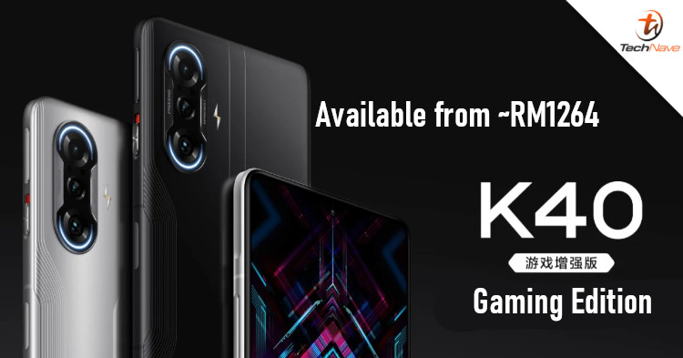 Redmi K40 Gaming Edition release: Dimensity 1200 chipset, 120Hz display, and physical shoulder buttons from ~RM1264