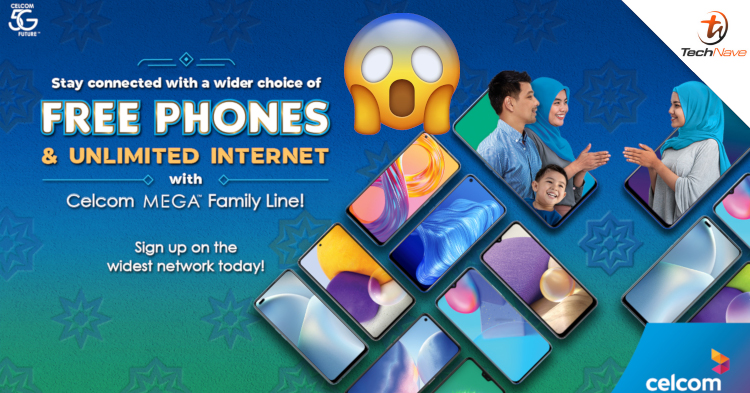 Get free smartphones, vouchers and more with Celcom's 'Raya Bersama' deals!