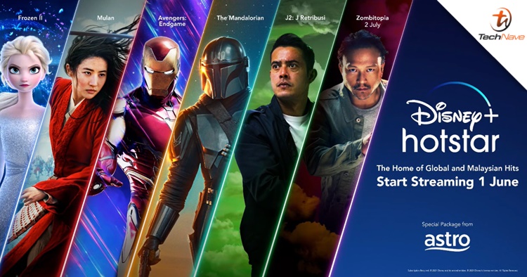 Disney+ Hotstar officially launching in Malaysia on 1 June, price package is RM54.90 for three months