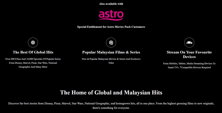 Disney hotstar price malaysia