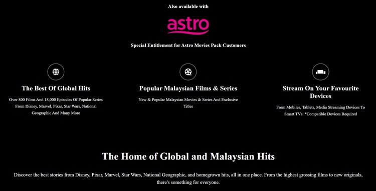 Disney plus malaysia astro