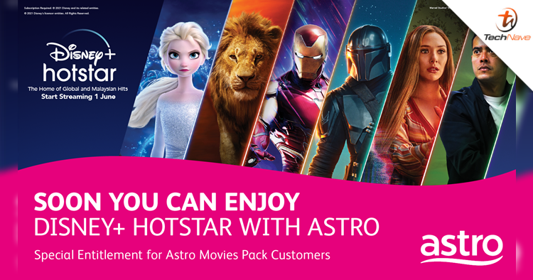 Astro Movie Pack customers can add on Disney+ Hotstar for just RM5 per month