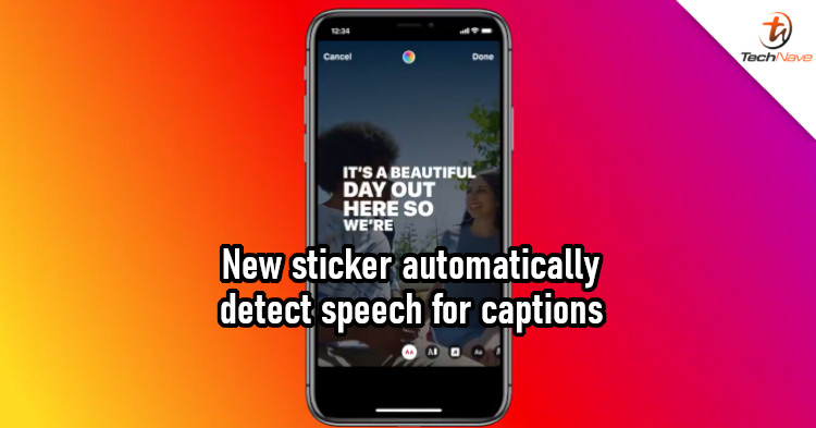 Instagram now has auto-captioning stickers for Stories