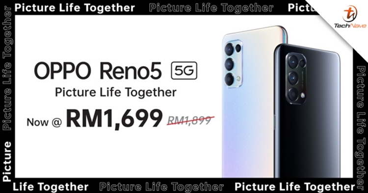 OPPO is offering the Reno5 5G for RM200 less with other attractive Raya promotions