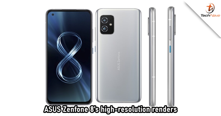 High-resolution renders of ASUS Zenfone 8 leaked before launch