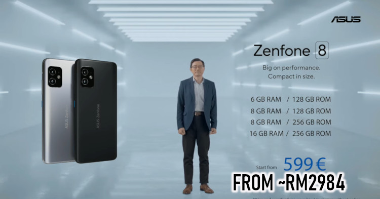 ASUS ZenFone 8 series release: 5000mAh battery, SD888, and flip camera from ~RM2984