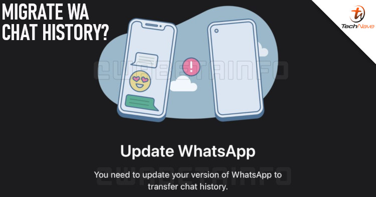 You could soon migrate WhatsApp chat history to another number in the future