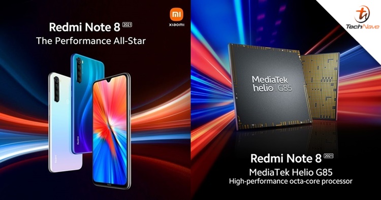 The Redmi Note 8 2021 edition will be released with a MediaTek Helio G85 chipset