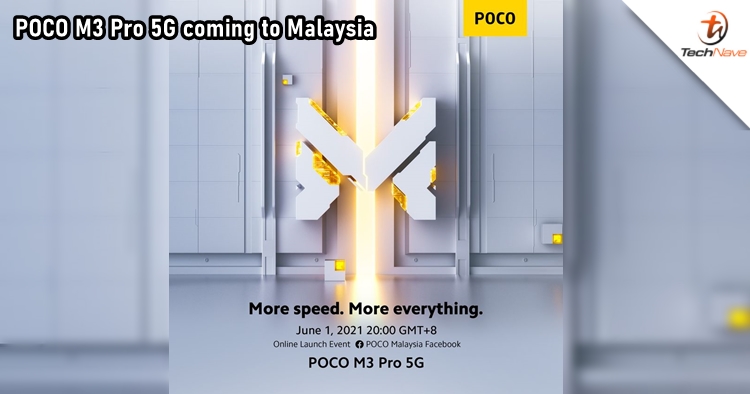 POCO M3 Pro 5G is scheduled to be launched in Malaysia on 1 June
