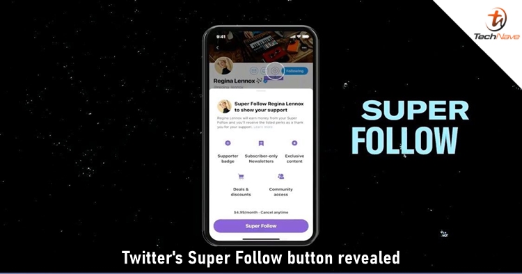 Twitter's Super Follow button is spotted hinting at the imminent release of the feature