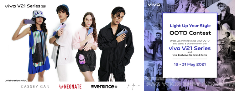 vivo collaborates with Neonate, Kit Woo, Eversince, Cassey Gan.png