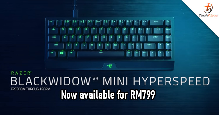 Razer BlackWidow V3 Mini HyperSpeed release: Ultra compact body, Bluetooth connectivity, and mechanical switches for RM799