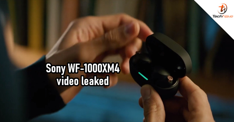 Sony WF-1000XM4 promo video leaked, shows new Sony V1 processor