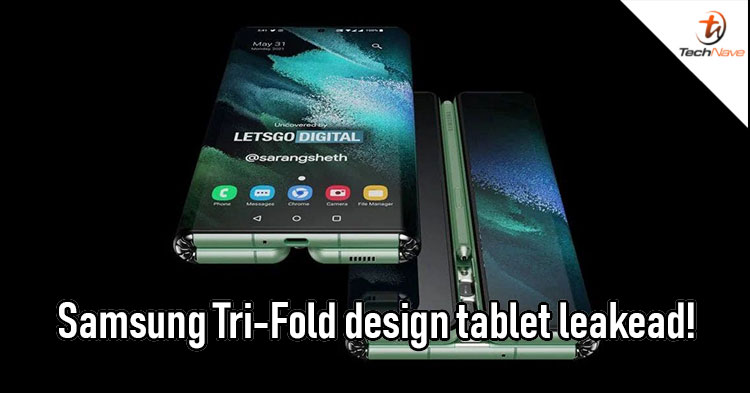 Samsung may launch its first foldable tablet with triple folding mechanism!