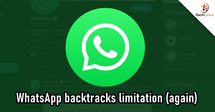 WhatsApp now won't limit functions if you haven't accepted the privacy policy temporarily