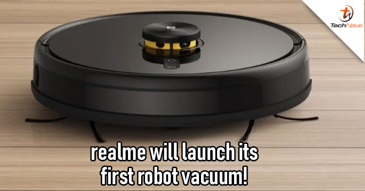 realme's first robot vacuum leaked with a tinge of yellow on its laser navigation system