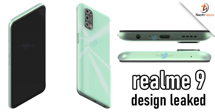 realme 9 new render image leaked with new colour
