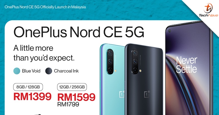 OnePlus Nord CE 5G Malaysia release: up to 12GB + 256GB, SD 750G starting from RM1399