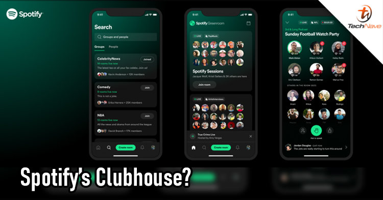 Spotify launched its social audio platform called Greenroom