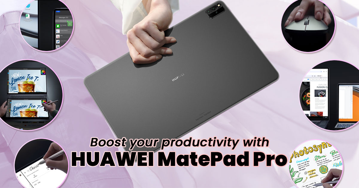 4 ways powerful flagship tablets like the HUAWEI MatePad Pro can boost your productivity