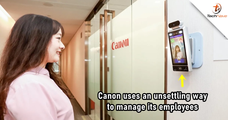 Canon puts up AI cameras in its Chinese offices to only let smiling employees enter