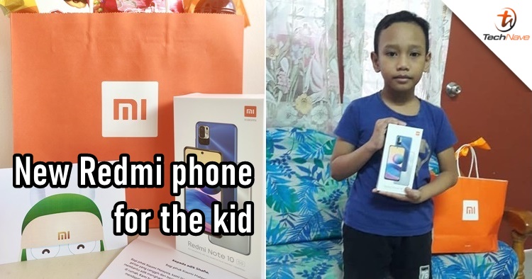 Xiaomi Malaysia replaced the burnt phone with a new Redmi Note 10 5G for the Malaysian student