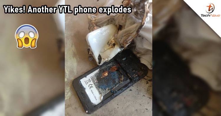 Another phone given out by YTL exploded while charging