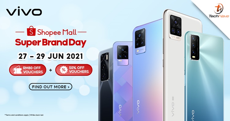 Selected vivo phones on limited-time promotions on Shopee starting from 27 June