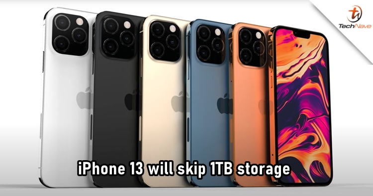 Apple iPhone 13 series will not have 1TB storage option