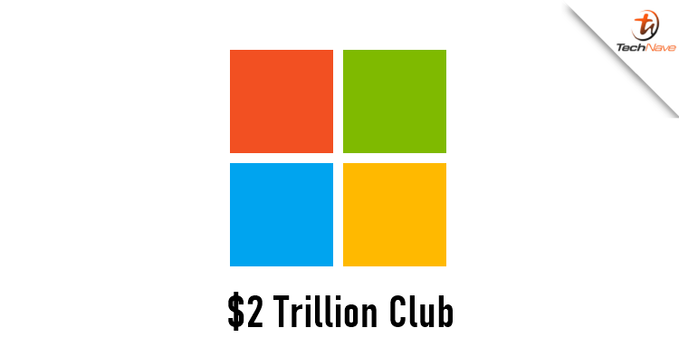 Microsoft joins Apple as the second US company in the $2 trillion club in market value