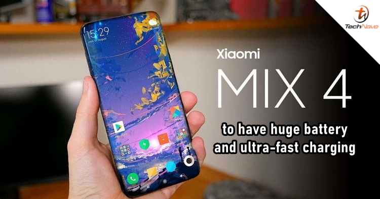 Xiaomi Mi Mix 4 to come with 5,000mAh battery that supports 120W fast charging