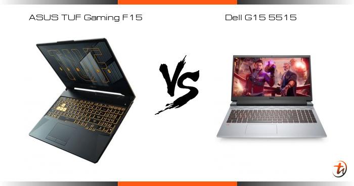 Asus Zenbook 15 Vs Dell Xps 15 ASUS TUF Gaming F15 对比 Dell G15 5515 - 功能区别与规格参数对比 - TechNave 中文版