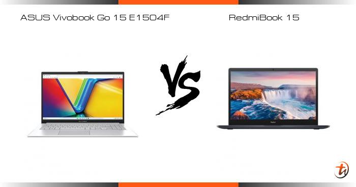 redmibook 15 vs asus vivobook