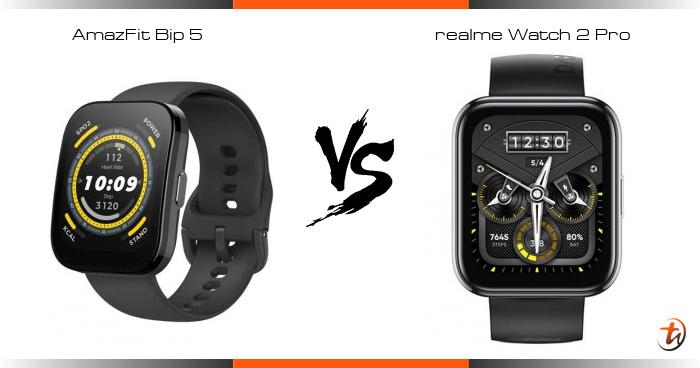 Realme watch discount vs amazfit bip