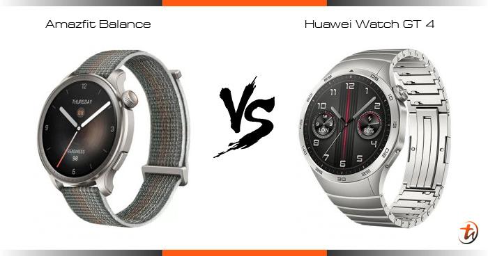 Amazfit Balance vs Huawei Watch GT 4: Smartwatch showdown