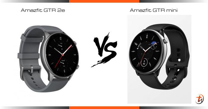 Amazfit gtr 2e best sale vs amazfit gtr 2