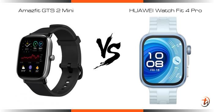 amazfit gts mini vs huawei watch fit