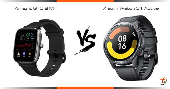 Banding Amazfit GTS 2 Mini Dan Xiaomi Watch S1 Active - Spesifikasi Dan ...