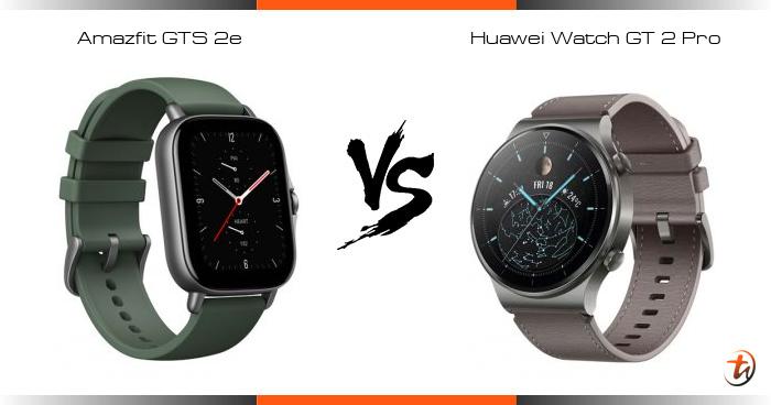 Amazfit Gts Vs Huawei Watch Gt 2 Banding Amazfit GTS 2e dan Huawei Watch GT 2 Pro - Spesifikasi dan