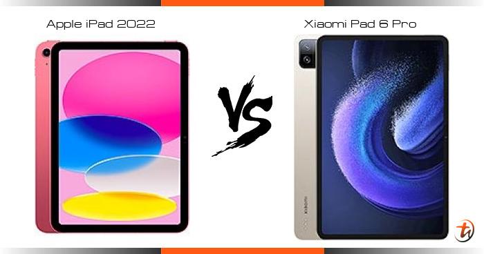 Xiaomi Pad 6 Pro vs iPad 2022: Specs Comparison - Gizmochina