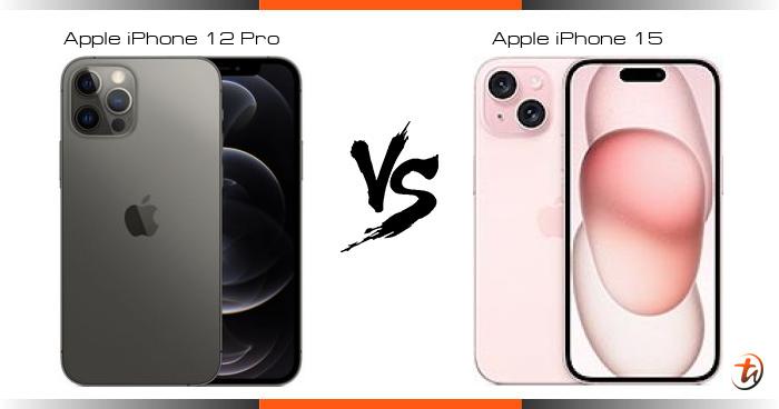 iphone 12 pro vs iphone 15 pro specs