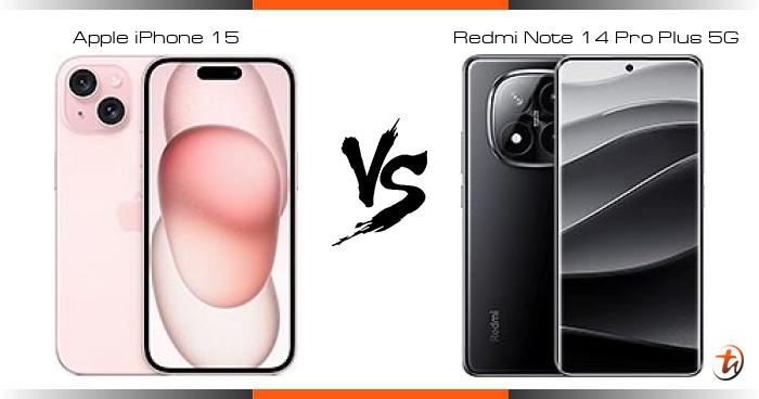 redmi note 14 vs iphone 15 plus