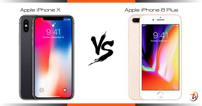 Compare Apple iPhone X vs Apple iPhone 8 Plus specs and ...