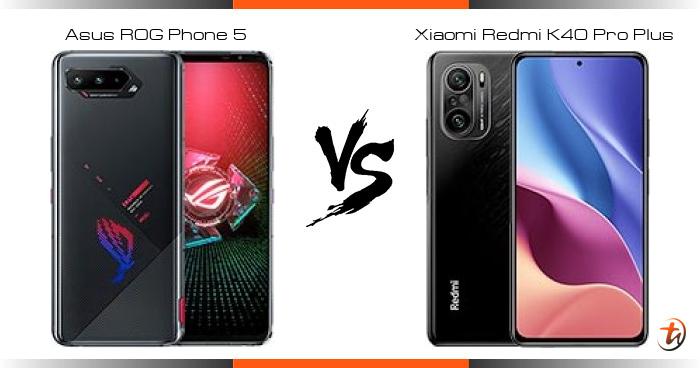 asus rog phone 5 vs redmi k40 pro